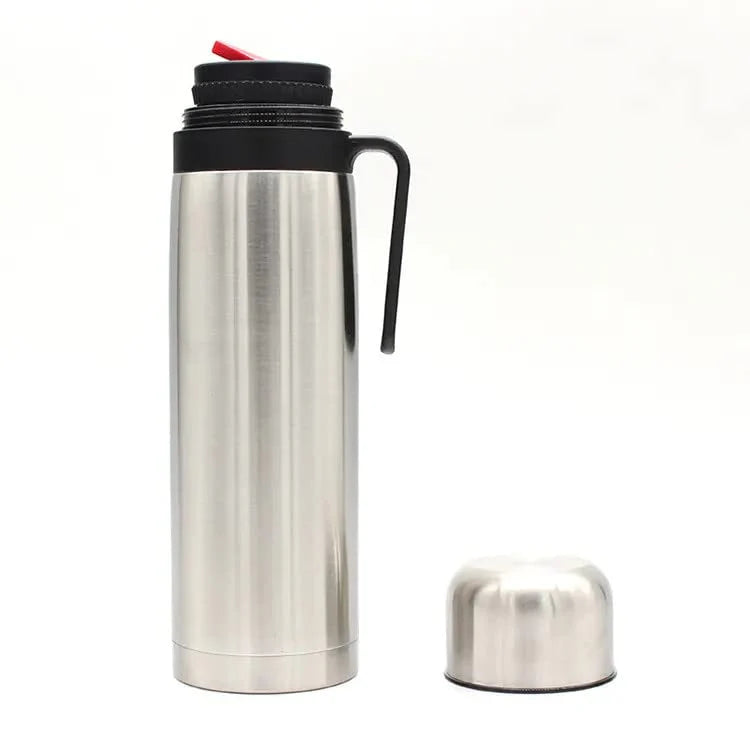 Photo d'un thermos Gusto Argentino gris de 1 litre disponible sur jackjackymate.com