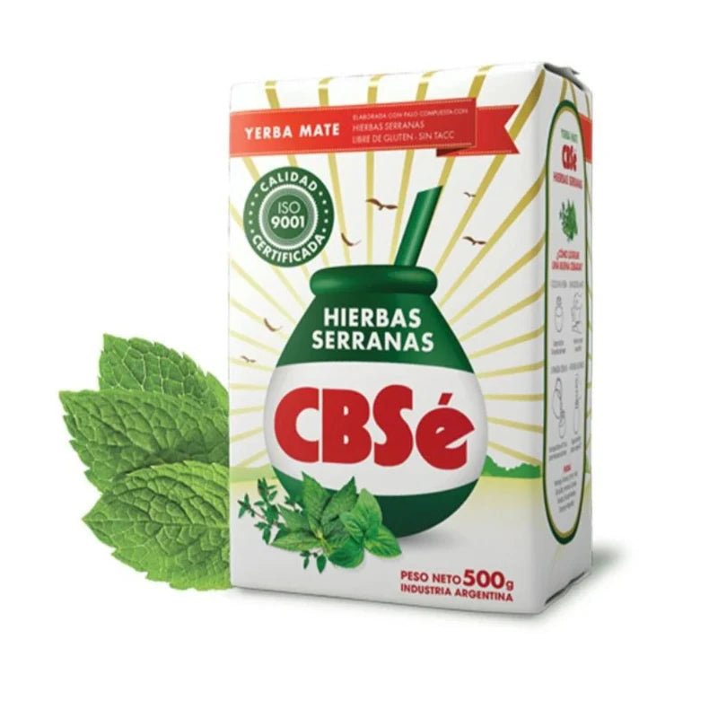 Photo d'un paquet de CBSé goût menthe