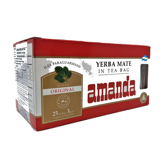 Yerba Maté en sachet Amanda Traditionnel 3g x 25 sachets