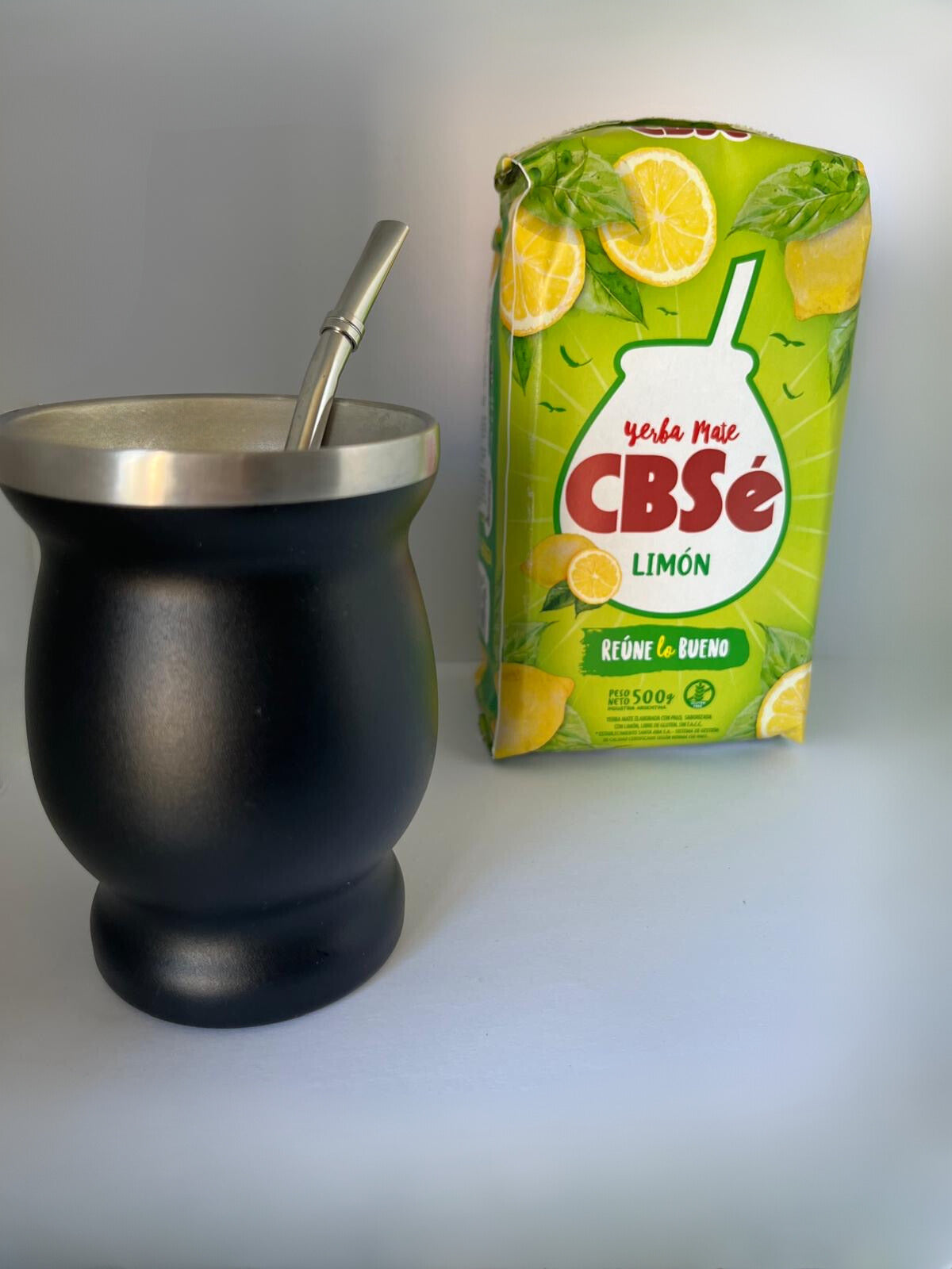 Pack Découverte avec Tasse à Maté + Paille + Yerba Maté CBSé au choix